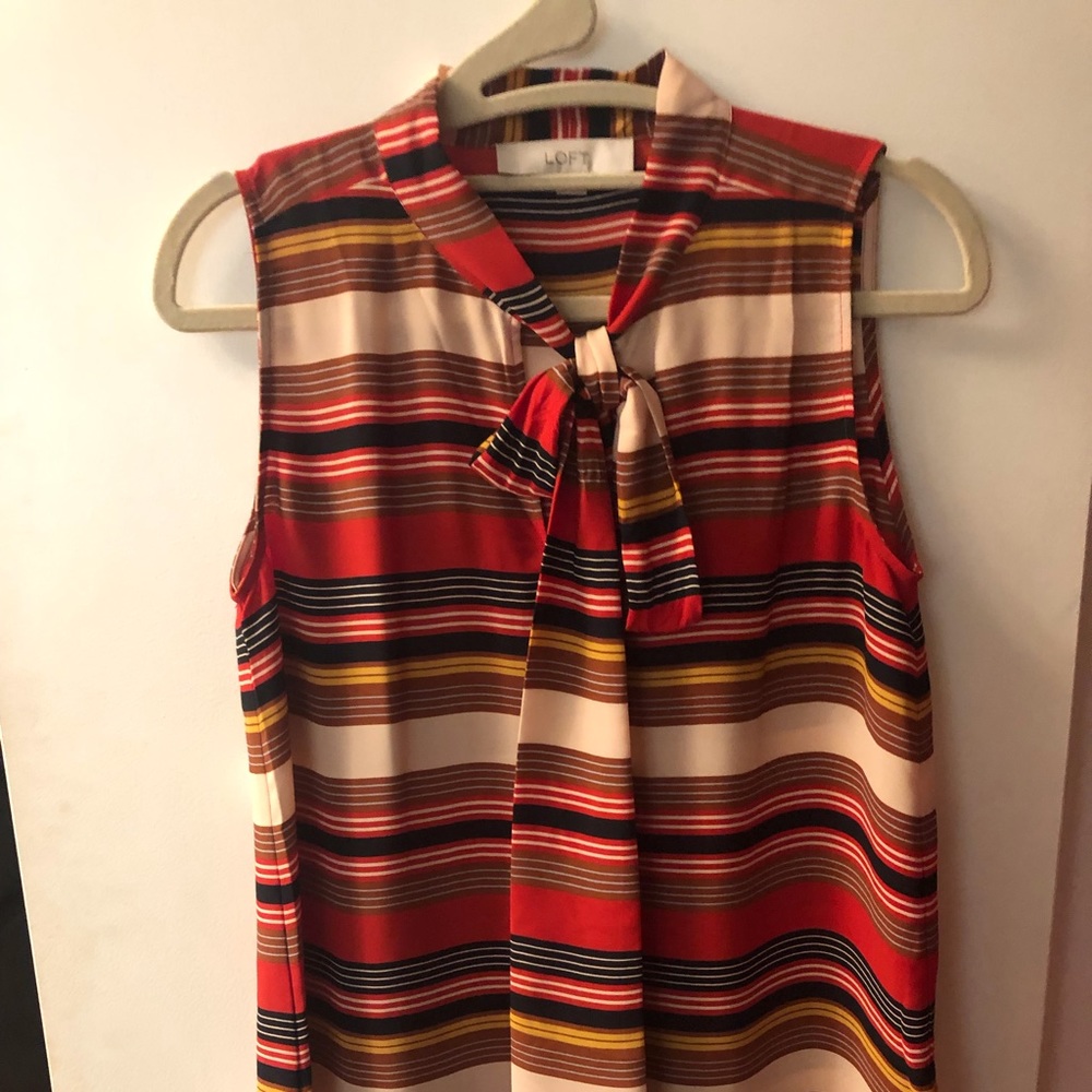 XS sleeveless top from Loft.